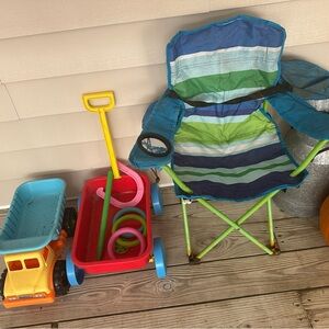 Colorful Kids Outdoor Play Set